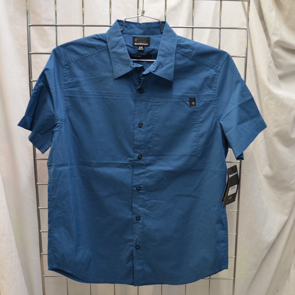 Black Diamond Stretch Operator Shirt LARGE *NWT*